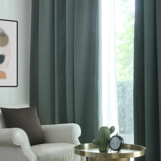 Jo Geometric Jacquard Blackout Curtains/Drapes