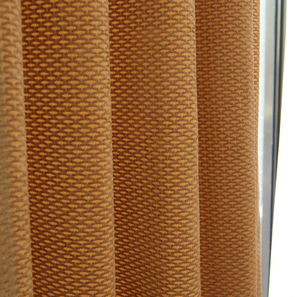 Beth Textured Room Darkening Drapes/Curtains