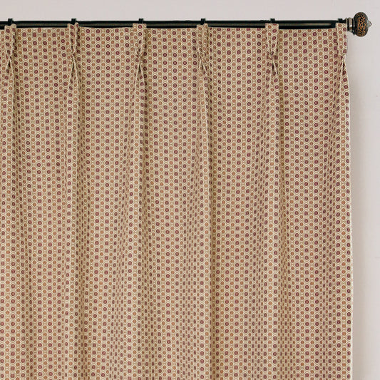 Idyllist 100% Organic Cotton Floral Room Darkening Drapes / Curtains