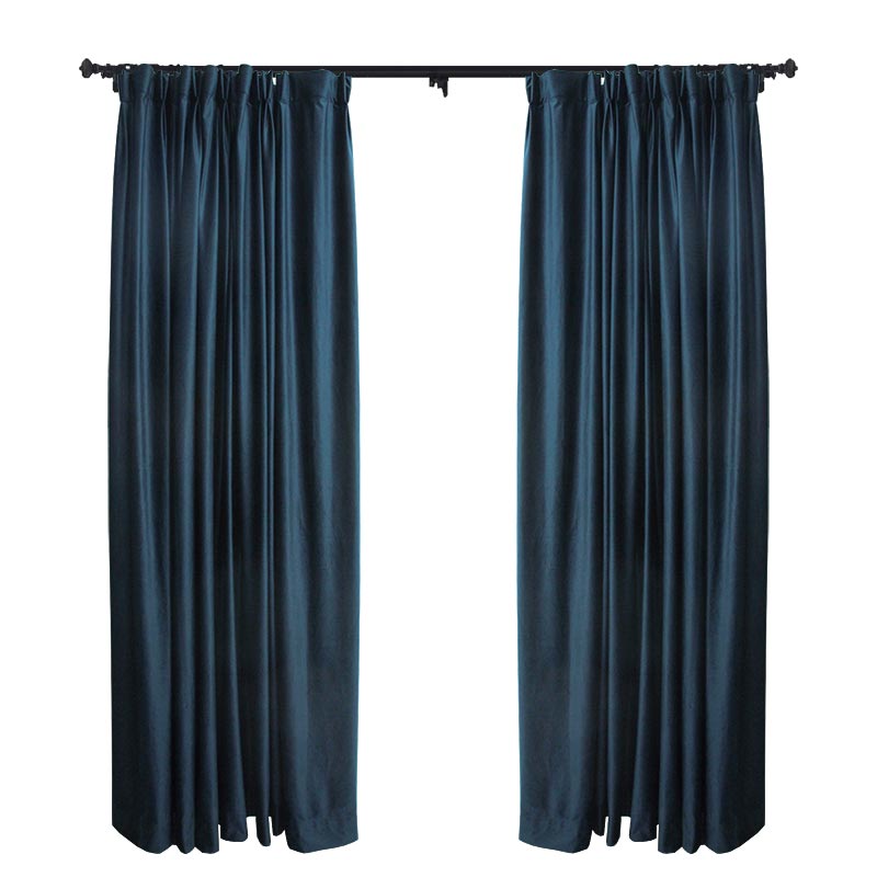 Margaret Fire Retardant Velvet Room Darkening Drapes/Curtains