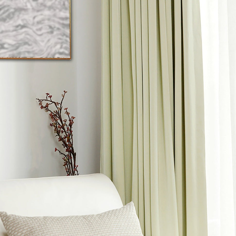 Grace Solid Yarn Dyed Curtains/Drapes