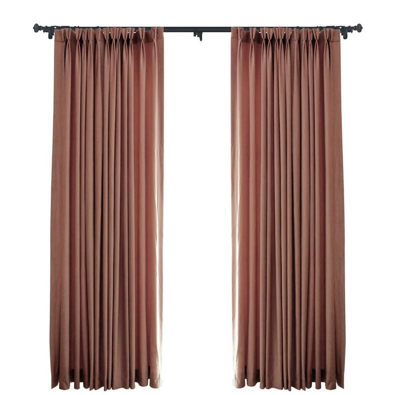 Margaret Fire Retardant Velvet Room Darkening Drapes/Curtains