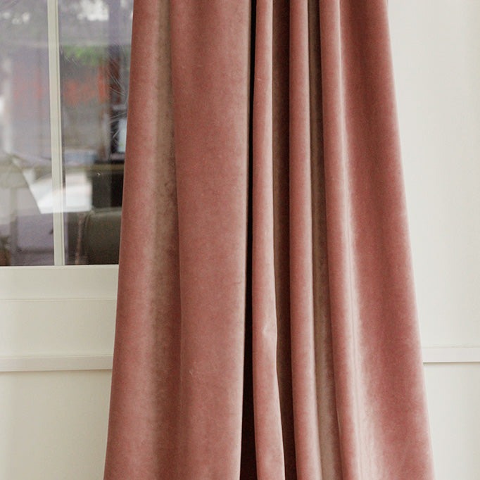 Margaret Fire Retardant Velvet Room Darkening Drapes/Curtains