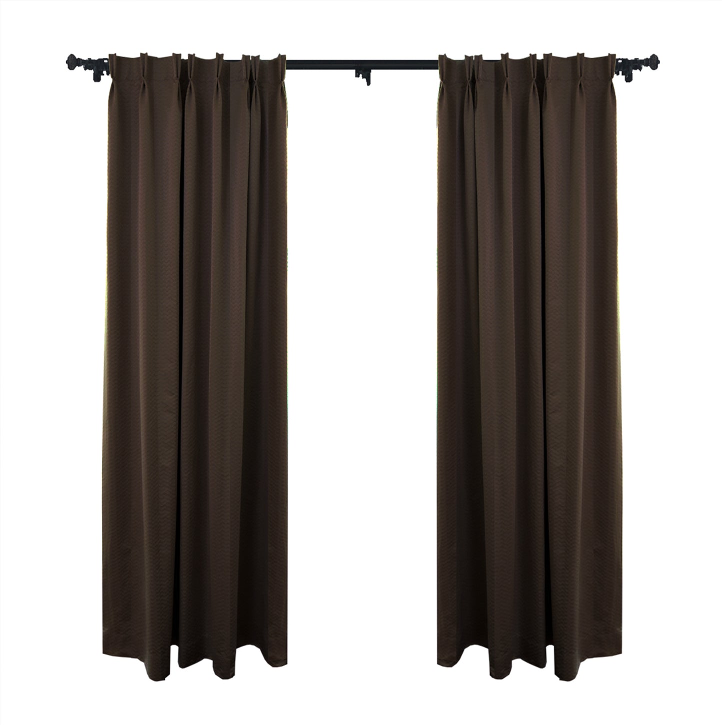 Seawave Textured Light Filtering Curtains/Drapes