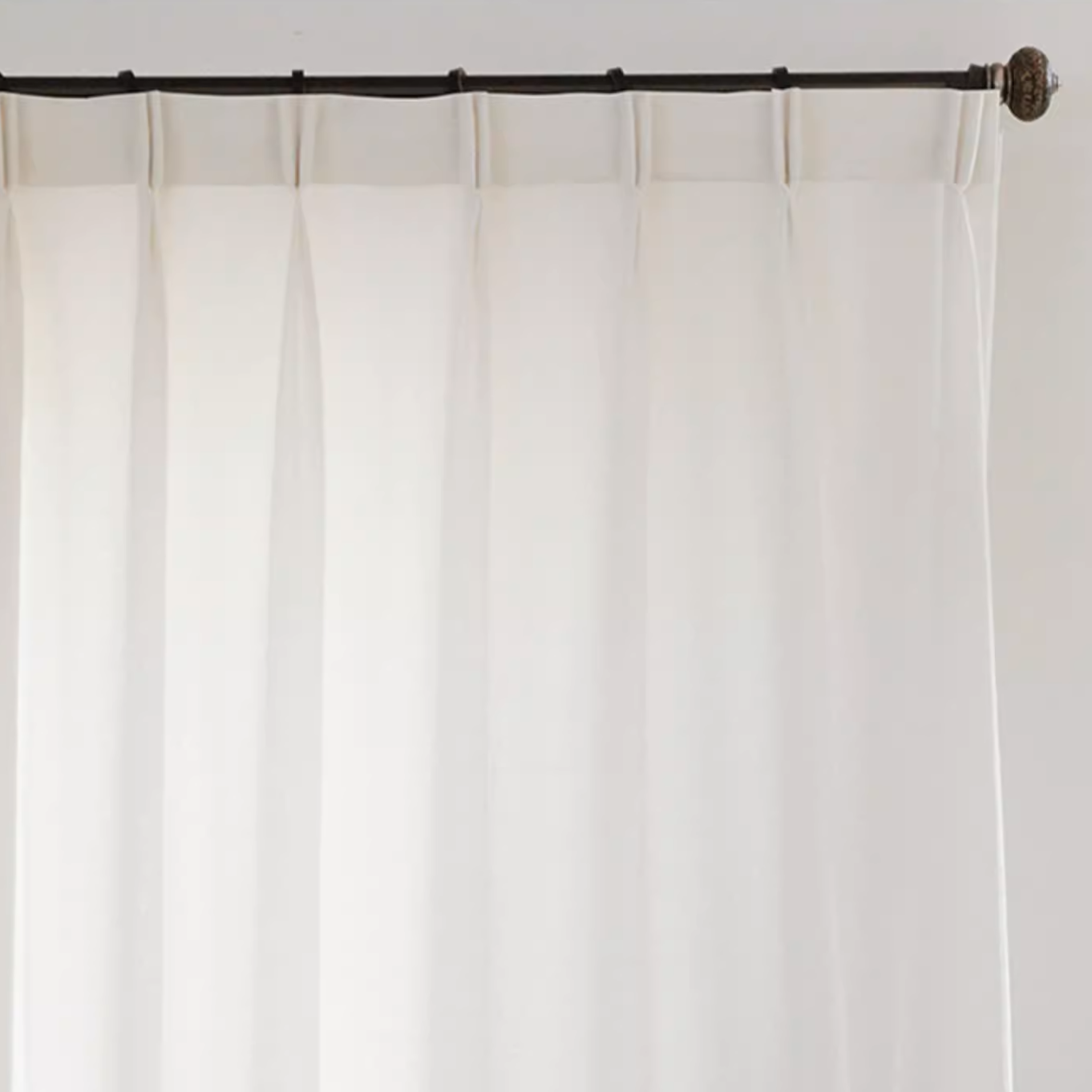 Èze 100% Organic Linen Sheer Curtains/Drapes