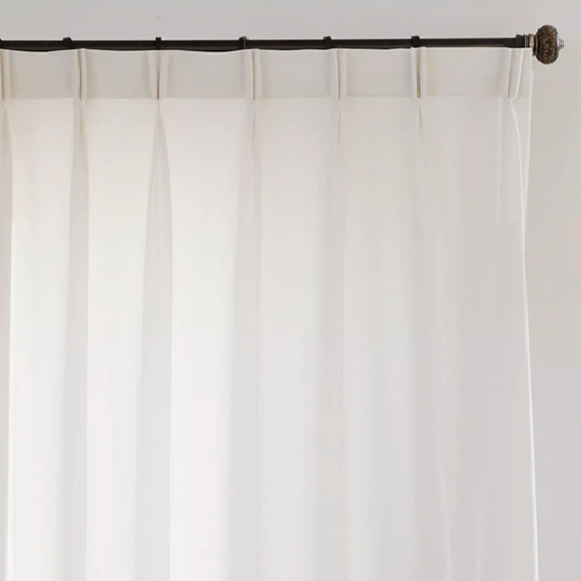 Èze 100% Organic Linen Sheer Curtains/Drapes