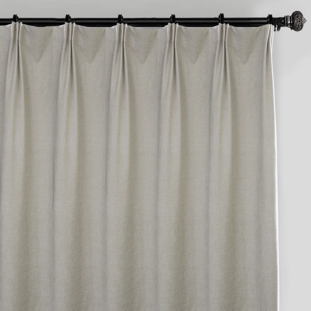 Augustin Textured 100% Blackout Curtains/Drapes