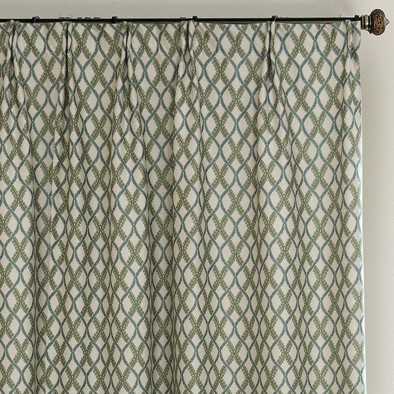 Lattice Melody Blackout Drapes/Curtains