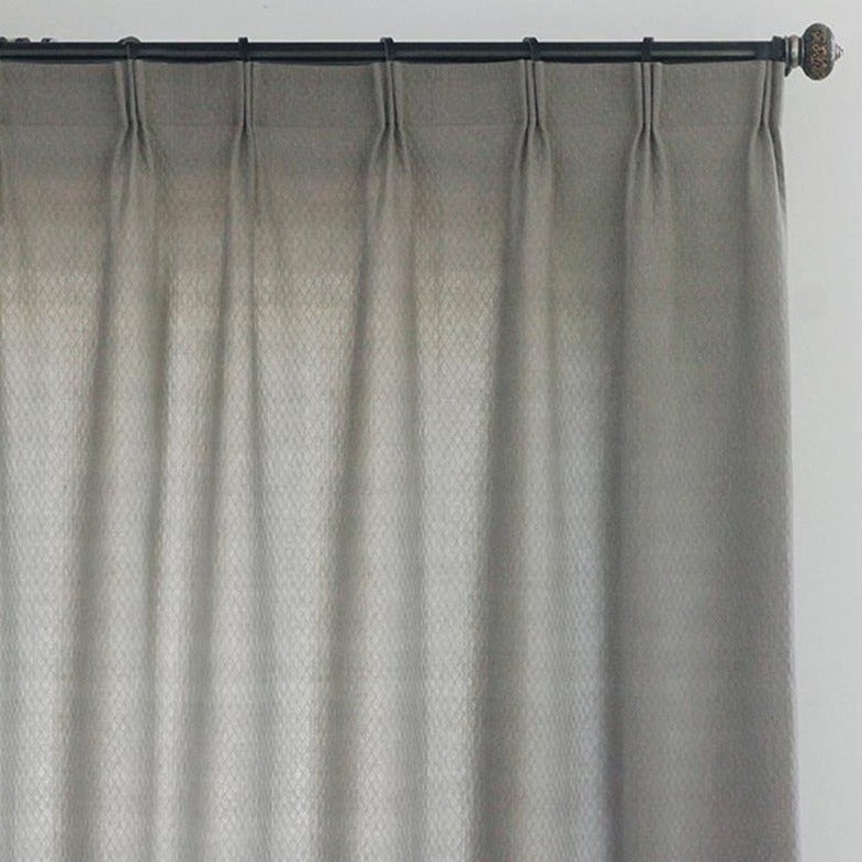 Cinderella 100% Organic Cotton Jacquard Textured Curtains/Drapes