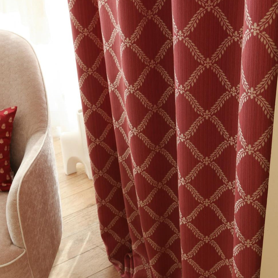 Peace Double-sided Jacquard Room Darkening Curtains/Drapes