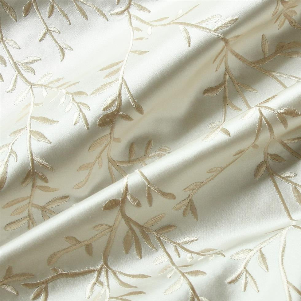 Rosalind Luxurious Silky Chinoiserie Style Embroidered Curtains/Drapes