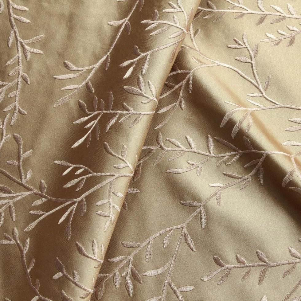 Rosalind Luxurious Silky Chinoiserie Style Embroidered Curtains/Drapes