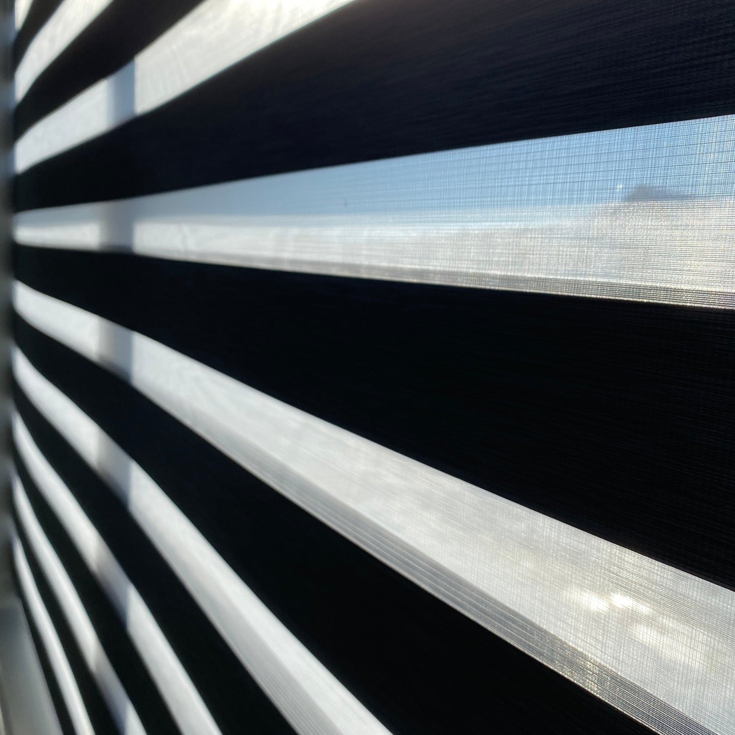 Premium Textured Room Darkening Zebra Blinds