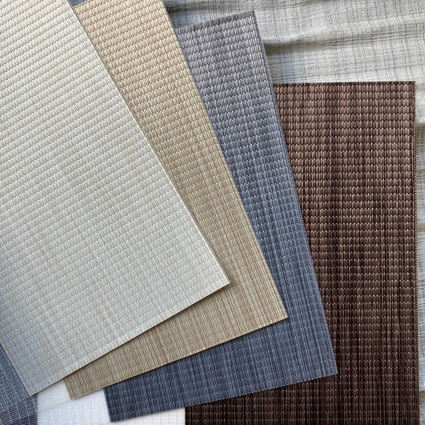 Premium Textured Room Darkening Zebra Blinds