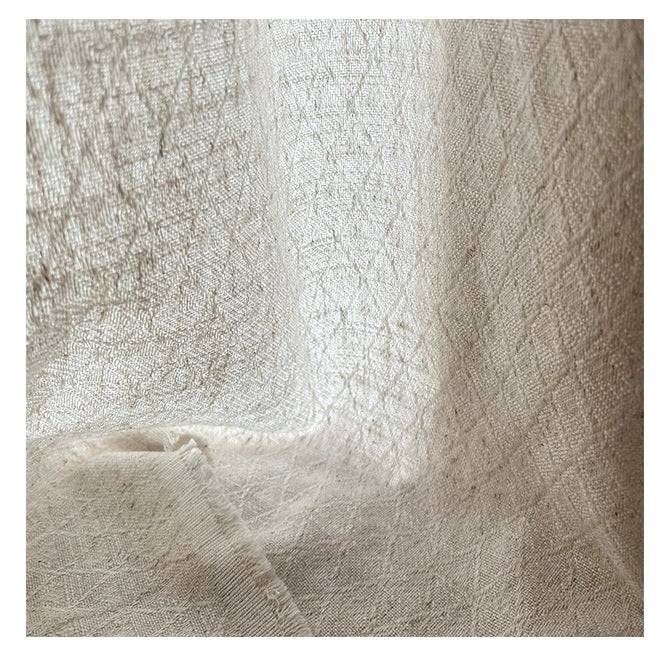 Misty White Room Darkening Drapes/Curtains