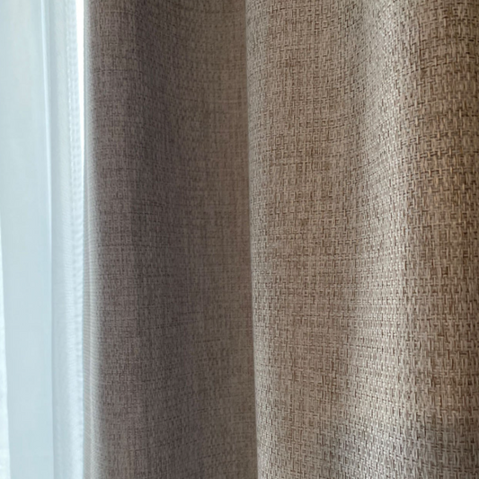 After Dark Textured 100% Blackout Curtain/Drapes